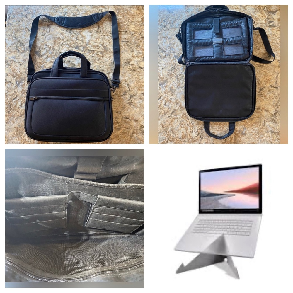 Brookstone Checkpoint Friendly Ballistic Nylon La… - image 1